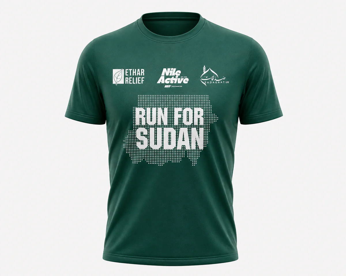 Run for Sudan green campaign tee